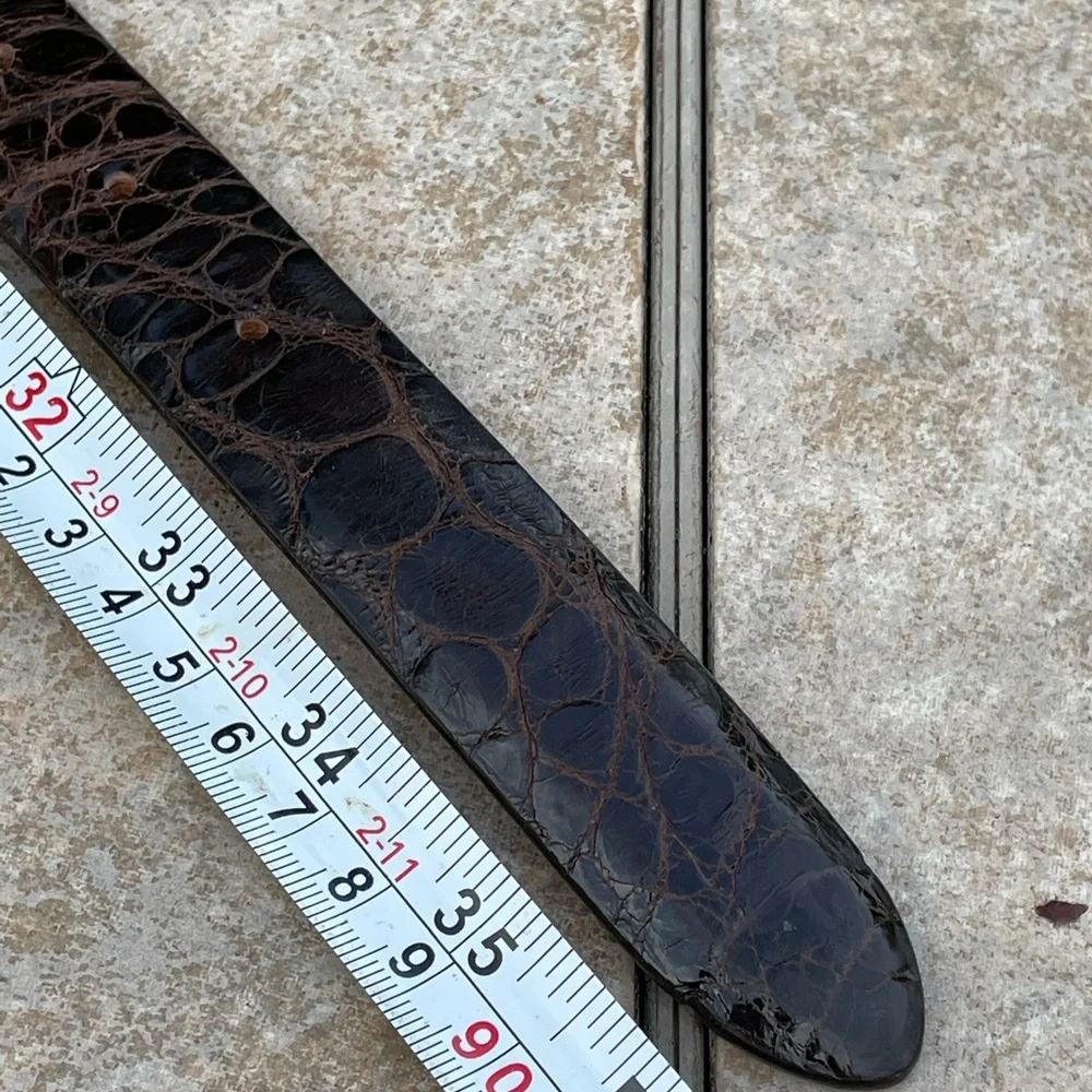 Flemings of Buckhead alligator belt